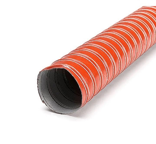 GF2S ECO(钢丝加强的双层玻纤布硅胶软管；耐高温风管；干燥机热风管；热气导管)